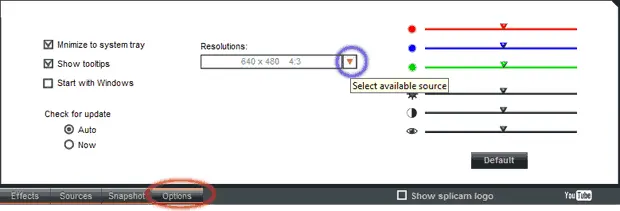 SplitCam Auflösung – ein weiterer kostenloser Webcam Splitter