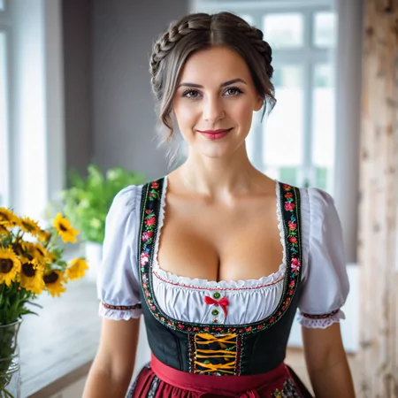 Dirndl Sex Fetisch - Oktoberfest, Dirndl Zeit - Nutze die Fetisch Nische als Camgirl im Sexchat