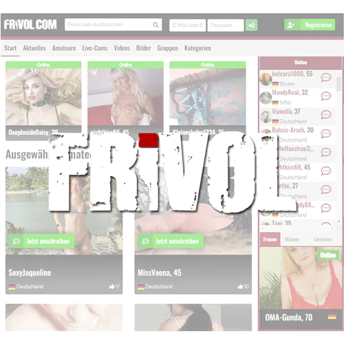 Frivol, die erotische Amateur Community » mit der Livecam & Sexvideos Geld verdienen